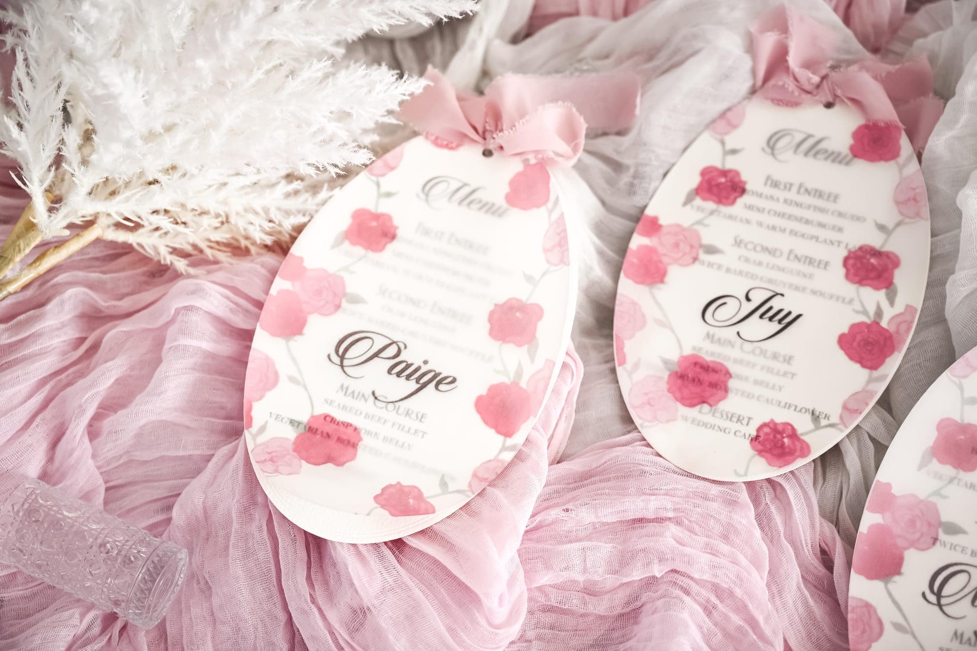 menu and name card 2